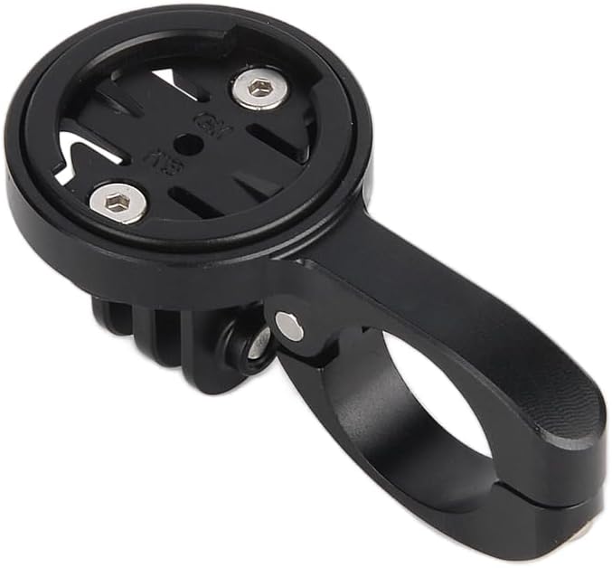 brightech GPS Computer Mount for Aero Bars, TT Bars, or Tri Bars for Road and Triathlon Bikes Compatible with Garmin, Wahoo, CatEye, and Bryton with GoPro Action Camera and Bike Light Attachment - Image 1